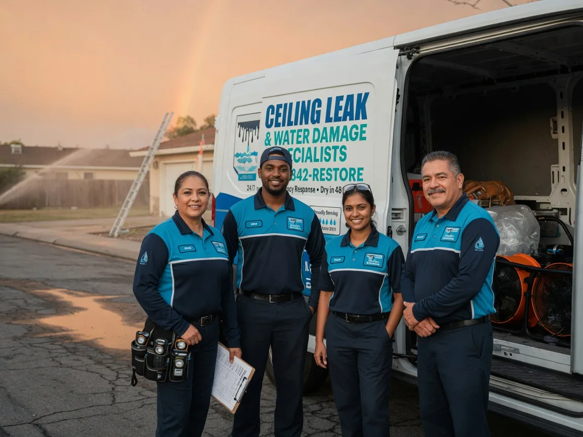 Ceiling Leak Cleanup company in Weinert, TX