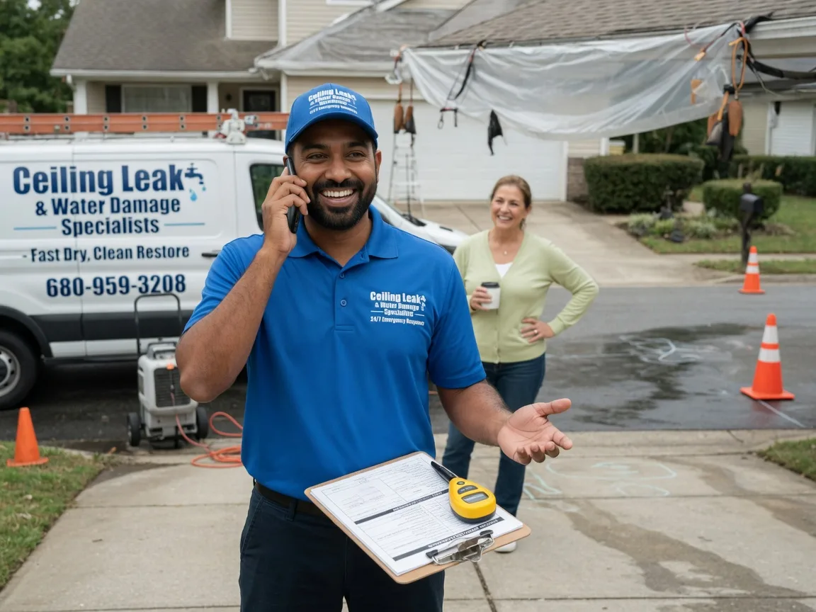 Ceiling Leak Cleanup Weinert, TX FAQs