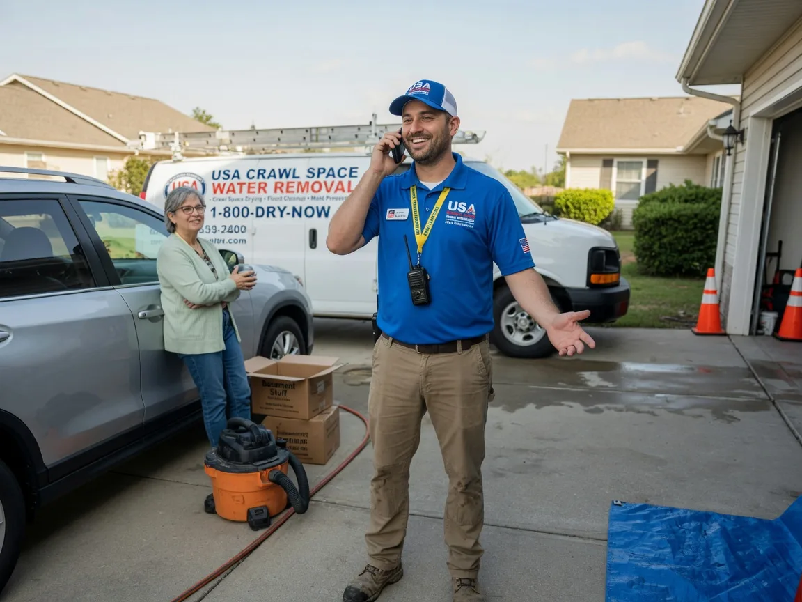 Crawl Space Water Removal Weinert, TX FAQs